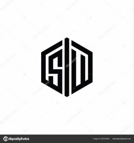 Letter Logo Monogram Hexagon Shape Connect Outline Style Design Template — Stock Photo © priyo181290@gmail.com #663155208