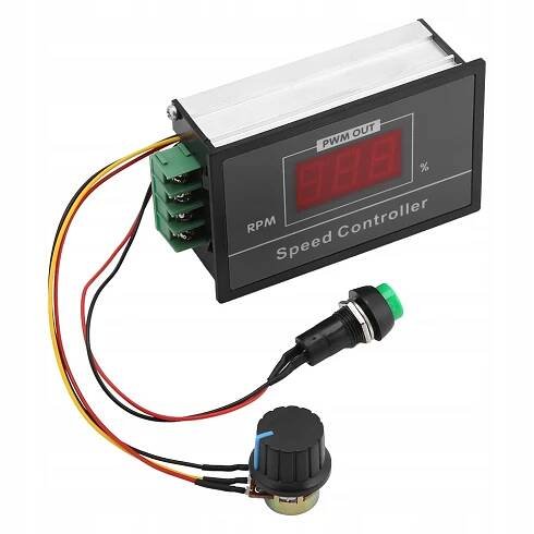 REGULÁTOR PWM OTÁČEK MOTORU OVLADAČ DC 6-60V 30A za 330.00CZK - Allegro