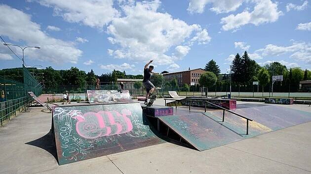 Skatepark Zlín, Bartošova čtvrť, stav červen 2025