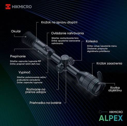 HIKMICRO ALPEX A50T-S | HIKMICROcz.cz