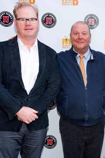 Jim Gaffigan on His Friendship with Mario Batali: 'He's Really Got a Good Soul'