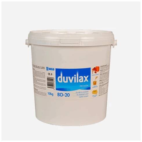 Den Braven - Duvilax BD-20 přísada, kbelík 10 kg, bílá - Podlahy Binder - Podlahy Binder Brno - prodej a instalace koberců, PVC a vinylových podlah
