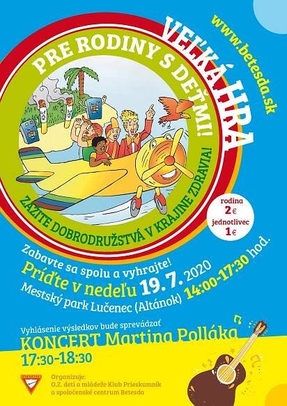 VEĽKÁ HRA - zažite dobrodružstvá v krajine zdravia - Betesda.sk