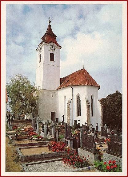Horní Újezd * kostel sv. Petra a Pavla, hřbitov * Třebíč * B2099 | Aukro