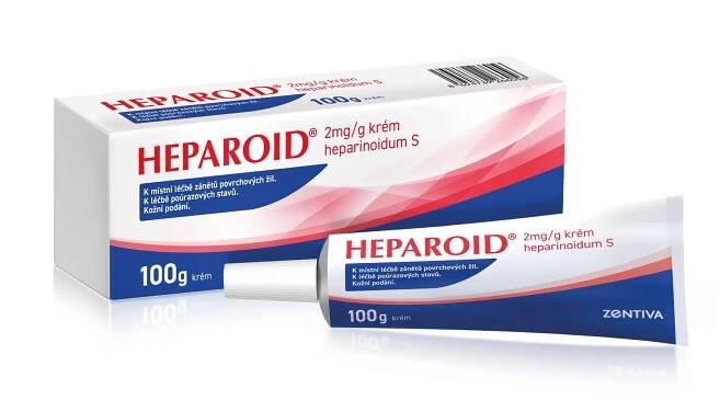 Heparoid 2 mg/g krém 100 g