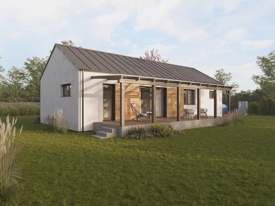 Dřevostavba Easy 90 - EasyHomes