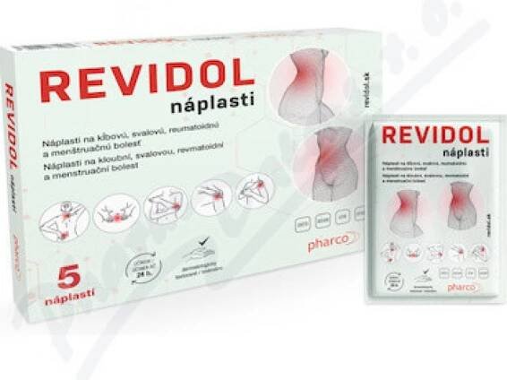 pharco REVIDOL náplasti 5ks