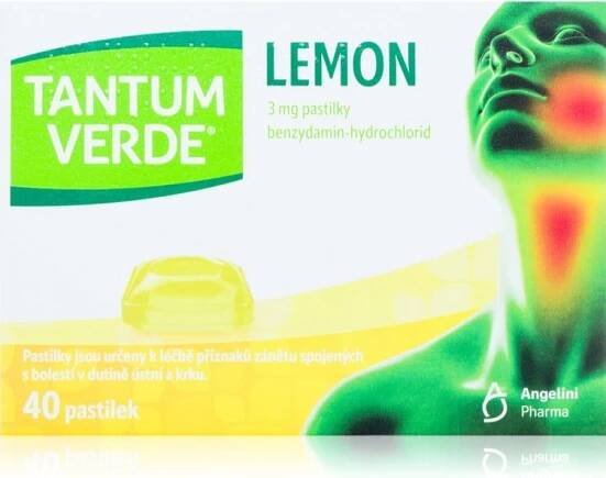 TANTUM VERDE LEMON ORM 3MG PAS 40