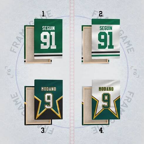 dallas stars dres na plátně