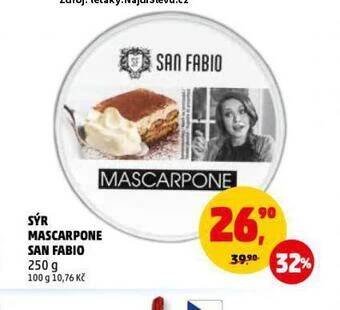 Penny Market Sýr mascarpone san fabio nabídka
