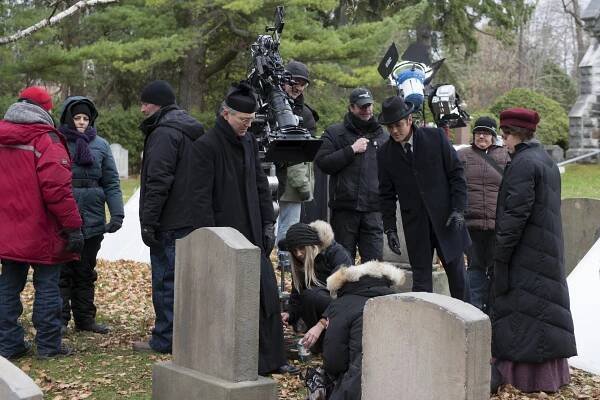 Peter Outerbridge, Yannick Bisson - Případy detektiva Murdocha - Ztroskotání - Z natáčení