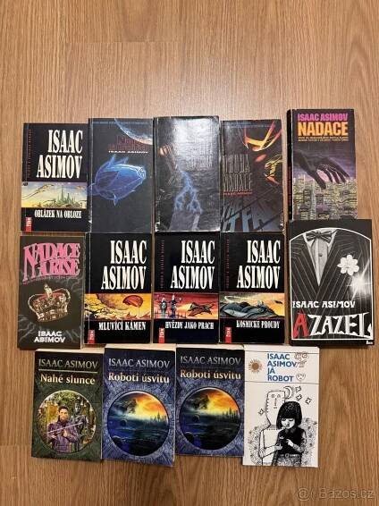 Asimov sbírka knih - Praha 9
