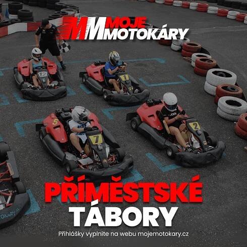 Přímětský tábor na motokárách