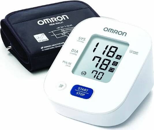 Omron M2+ monitor krevního tlaku v horní části paže HEM-7146-E