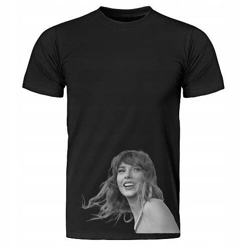 Tričko Taylor Swift 1989 Midnights Taylor's Version s potiskem Černá Dárek