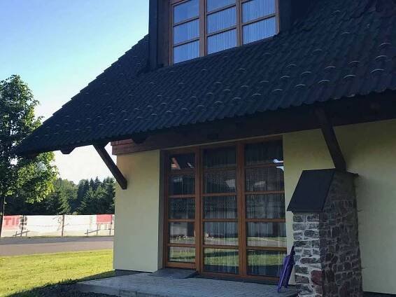 Terasa s nájezdem - apartmán k pronajmutí Říčky v Orlických horách - foto 4