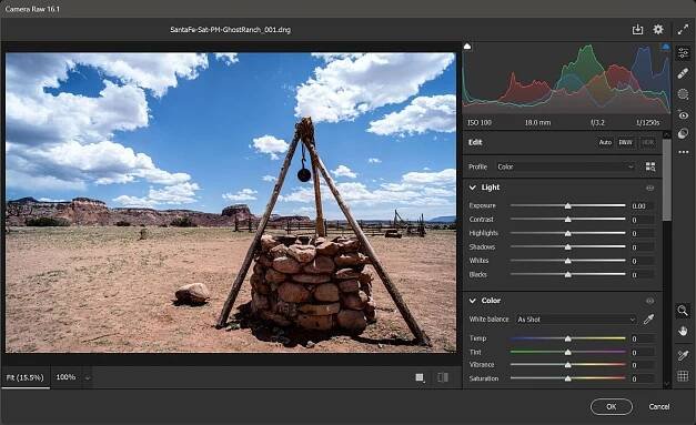 So verwendest du den Camera RAW Filter in Photoshop