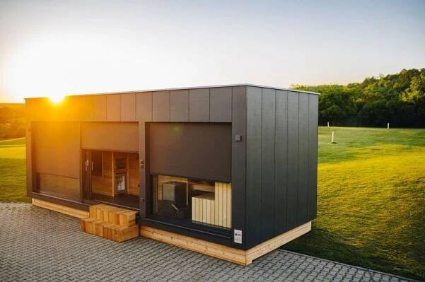 DrevoaStavby.cz | Inteligentní modulární sauna EKO Modular