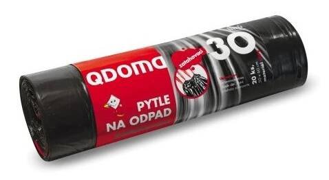 Pytle na odpadky se zatahovací páskou 30 l /20 ks
