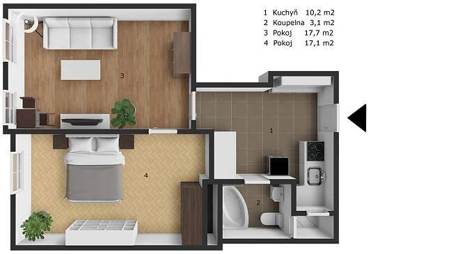 Na prodej byt 2+kk v Braníku - Ondřej Kučera - osobní realitní makléř | Více jak čtrnáct let zkušeností na trhu s realitami