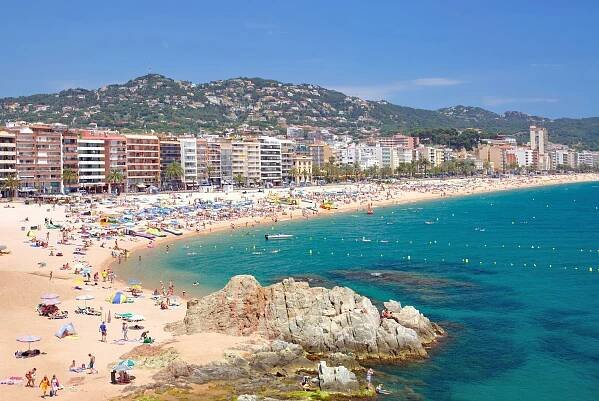 Počasí ve Španělsku - lloret de Mar, Costa Brava