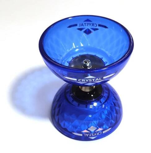 Crystal-Blue Bearing diabolo + aluminum hand sticks - Eureka bv