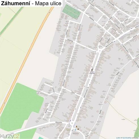 Záhumenní - mapy | Kurzy.cz