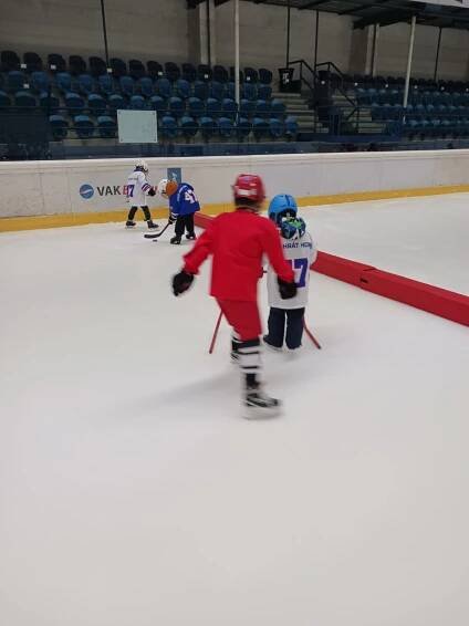 Pondělní odpoledne patřilo dětem! Na zimním stadionu znovu proběhla náborová akce Týden hokeje! - Medvedi.cz