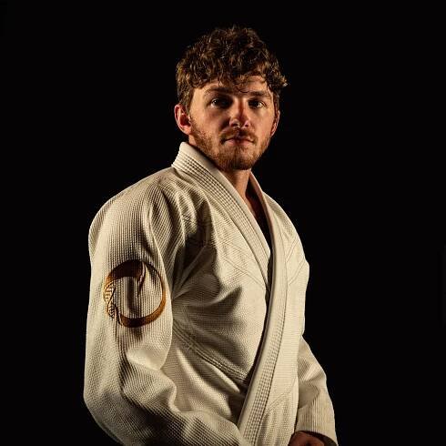 The origin White Comp DNA Atleta gi (A2l BJJ gi)