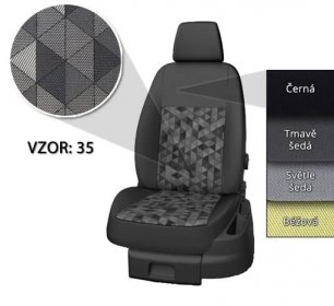 Přesné autopotahy MG ZS 2021- - Auto Hotárek