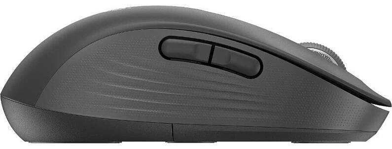 Logitech M650L/Kancelářská/Laserová/Pro leváky/Bezdrátová USB + Bluetooth/Šedá