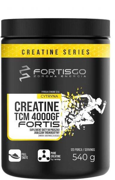 CREATINE TCM 4000GF FORTIS Cytryna (540g)
