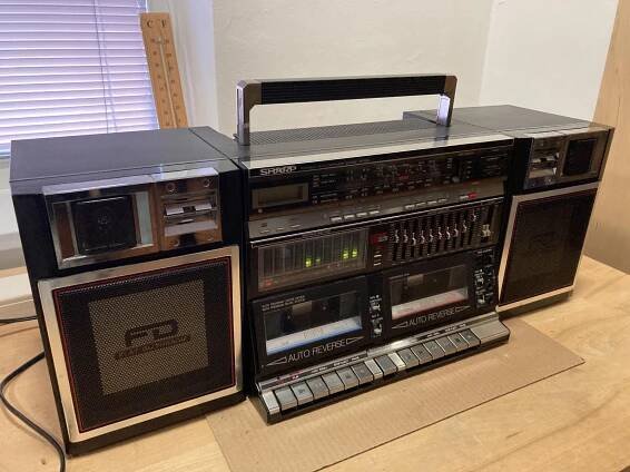 Radiomagnetofon Sharp WF-939 - TV, audio, video