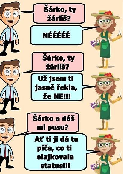 Nežárlím