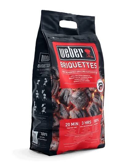 Kvalitní grilovací brikety Weber, 4 kg
