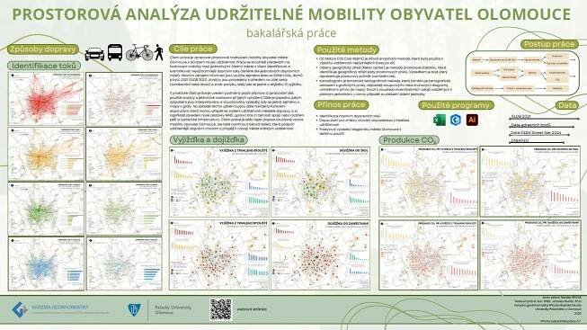 Postery k diplomovým pracím | Katedra geoinformatiky