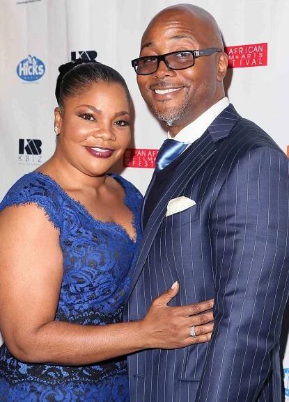 Mo'Nique and Sidney Hicks attend the Pan African Film & Arts Festival closing night premiere of 