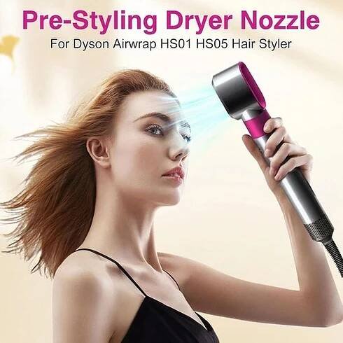 Výměna trysky nástavce na vysoušeč vlasů před stylingem pro Dyson Airwrap Styler rotační curlingové