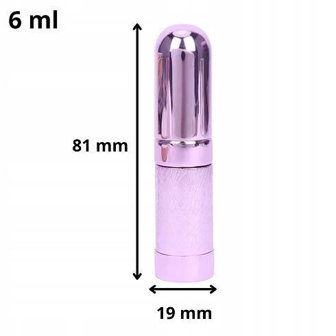 Atomizér Cestovní lahvička na Parfém Přenosný tyčinkový Ramon Fialový 6 ml Značka Senzi Cosmetics