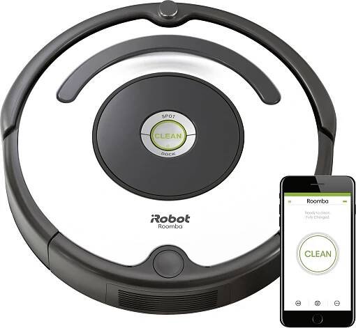 iRobot R675 robotický vysavač stříbrná, černá