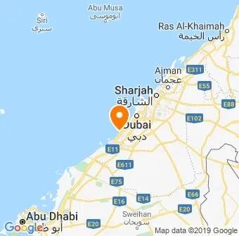 SKYdive Dubai Map