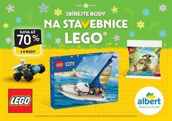 Albert Kartičky Lego 2024 Velikonoce - Sběratelství