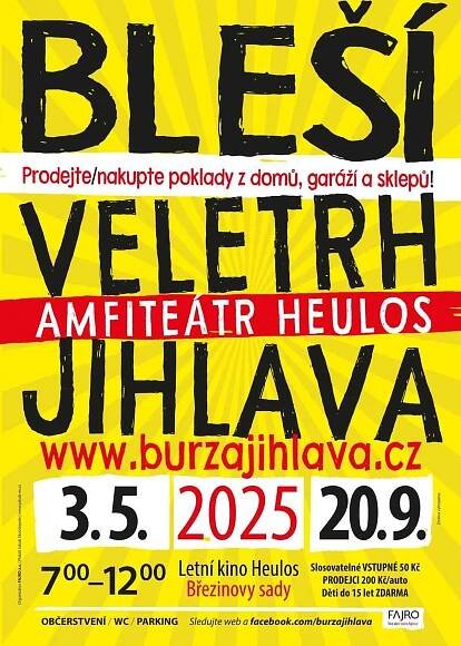 BLEŠÍ VELETRH - BURZA v Jihlavě