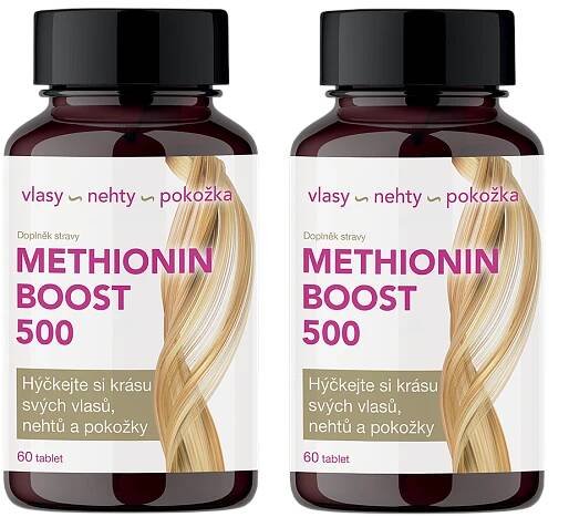 Methionin BOOST 500 60 tablet 1+1 ZDARMA