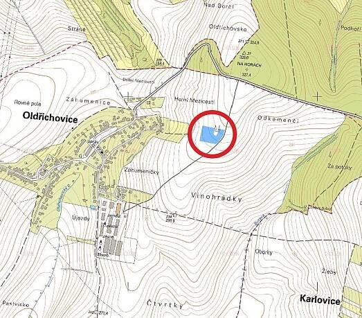 Prodej Pozemek, Oldřichovice, okres Zlín