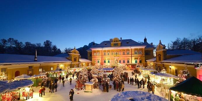Advent 2022 v Salzburgu, u jezera Wolfgangsee a ve Vídni