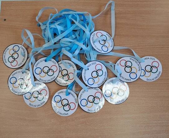Zimní olympiáda ve školní družině – Základní škola a mateřská škola T. G. Masaryka Brodek u Konice