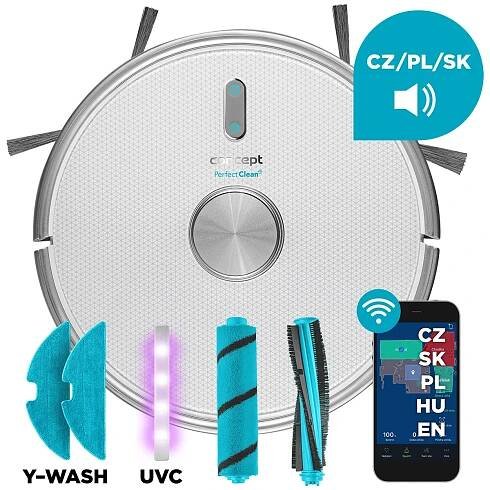 Rozbaleno Robotický vysavač Concept Perfect Clean VR3205, vráceno, použito