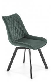 Otočná židle K520, Tmavě zelená