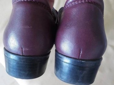 Josef Seibel paradni celokožene bordo barva boty vel 39 - Dámské boty